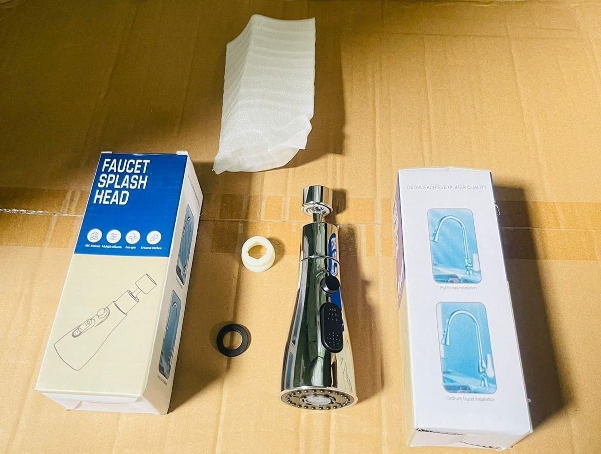 Sachha Sauda™ 360° Rotating 3-Mode Kitchen Faucet